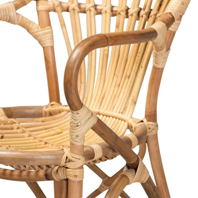 Sheraton Rattan Armchair Natural - Bali & Pari - Image 5