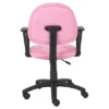 Microfiber Deluxe Posture Chair With Loop Arms - Boss Office Products