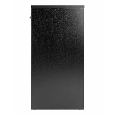 Squamish Nightstand With 1 Drawer - Black - Winsome - Image 3