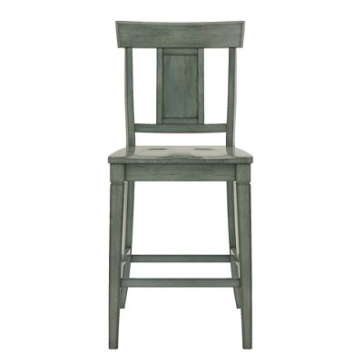 Set Of 2 24" South Hill Panelled Back Counter Chair - Inspire Q - Image 2