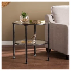 Jamel Round End Table - Aiden Lane