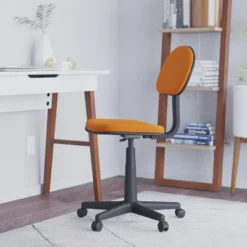 Emma And Oliver Adjustable Mesh Swivel Task Office Chair - Low Back Student Desk Chair