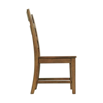 Sultan Side Chair Set Antique Oak - Picket House Furnishings - Image 3