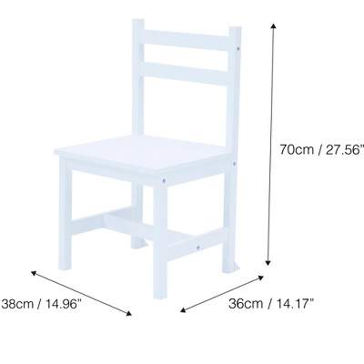 Fantasy Fields - Kids Wooden Desk & Chairs Set With Shelves On The Side - White - Image 4