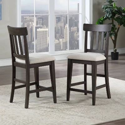7pc Napa Counter Height Dining Set Dusky Cedar - Steve Silver Co. - Image 5