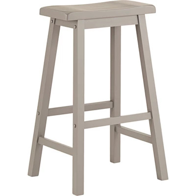 Set Of 2 29" Watkins Saddle Seat Backless Counter Height Barstools - Inspire Q - Image 10