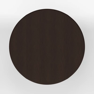 Glenwillow Home 42" Round Double Drop-Leaf Dining Table + Double X-Back Dining Chairs Dining Set - Image 4