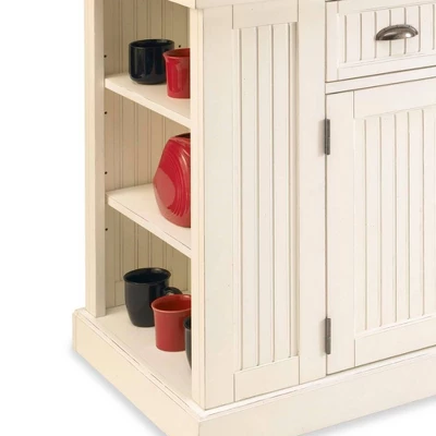 Nantucket Kitchen Island Off White - Homestyles - Image 5