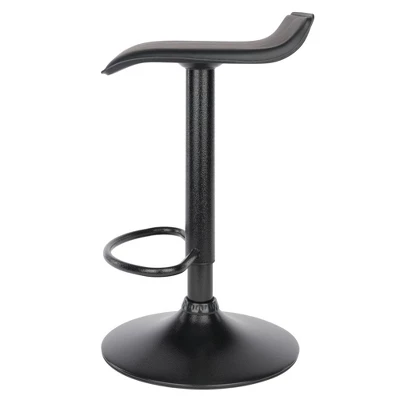 Set Of 2 Obsidian Adjustable Swivel Air Lift Stool Black - Winsome - Image 5