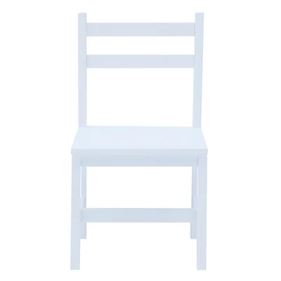 Fantasy Fields - Kids Wooden Desk & Chairs Set With Shelves On The Side - White - Image 2