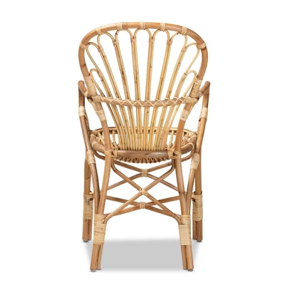 Sheraton Rattan Armchair Natural - Bali & Pari - Image 3