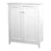 Wood 2 Door Storage Cabinet In White-Pemberly Row