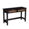 Chekshire Storage Console Black/Natural - Holly & Martin