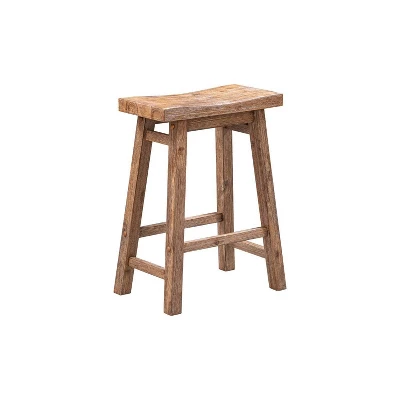 24" Sonoma Saddle Counter Height Barstool - Boraam - Image 10