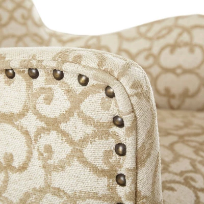 Set Of 2 Shin Arm Dining Chair Tan - Image 5