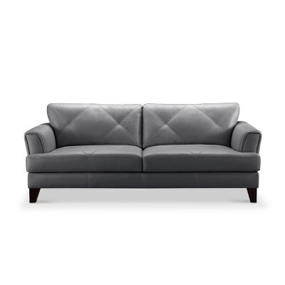 Savannah Leather Sofa - Abbyson Living - Image 2